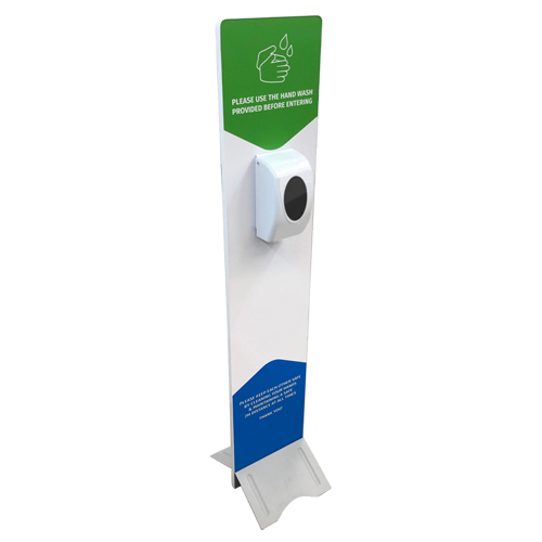 *PRE-ORDER* CUSTOM DESIGN - Freestanding Hand Sanitiser Station - 300x1500mm