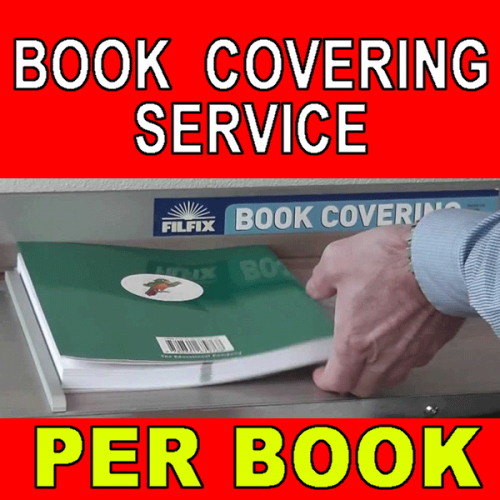 BOOK COVERING SERVICE || PER BOOK||