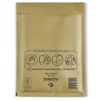 Mail Lite Gold D/1 Bubble Padded Envelopes A5 180 x 260mm – 100 Pack
