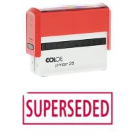 SUPERSEDED – COLOP 20 Red Self-Inking Stamp for Office Use