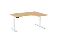 Leap Radial Electric Sit-Stand Desk 1600 x 1200