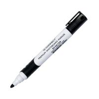 Q-Connect Premium Whiteboard Markers Bullet Black Pack of 10 KF26109