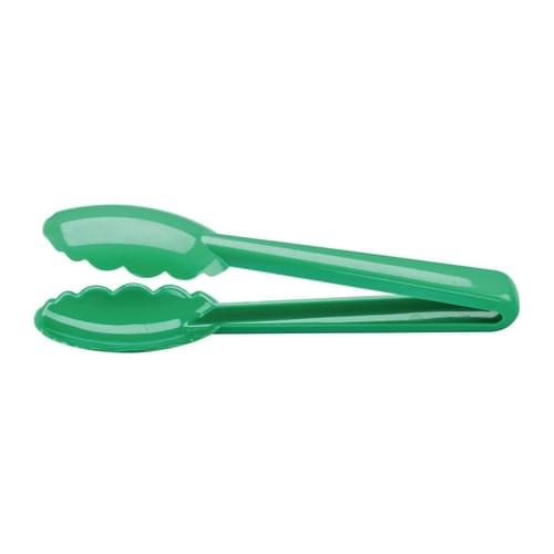 Mercer Culinary Hells Tools Tongs Green 8"