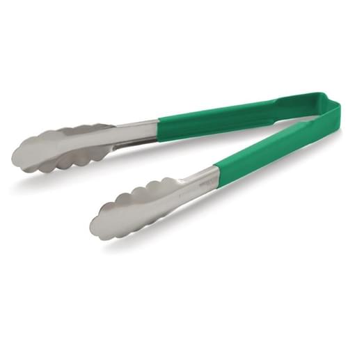 Vollrath Green Utility Grip Kool Touch Tong 12"