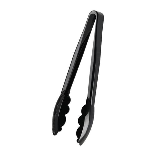 Vogue Tongs Black - 230mm 9"