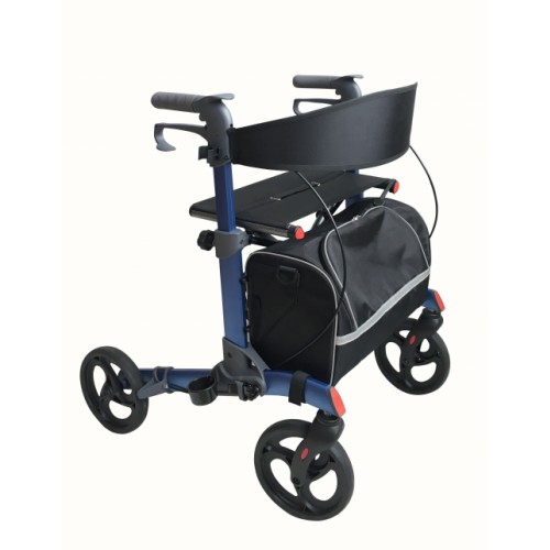 UK Walker 2 Lightweight rollator with bag - Blue