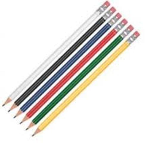 Recycled Paper Pencils With Erasers x 10
