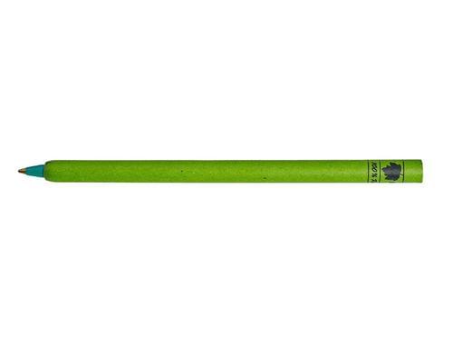 Recycled Paper Stick Green Ballpoint Pens