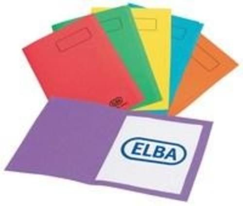 Strong Bright Recycled Square Cut Folders x 25
