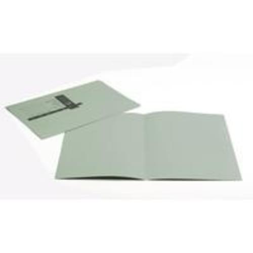 Recycled Square Cut Green Folders x 100