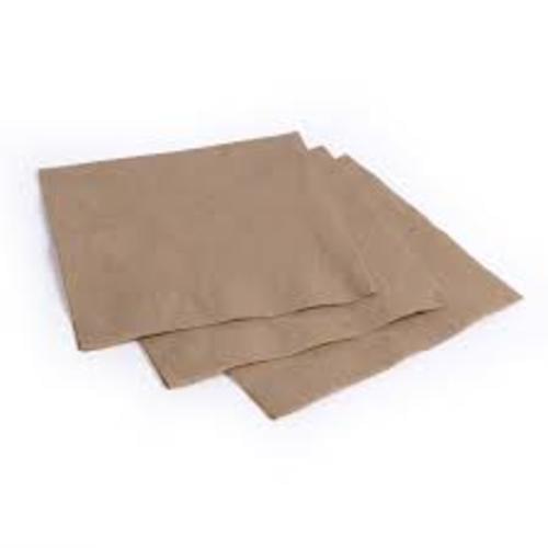 Recycled Natural Brown Napkins x 125