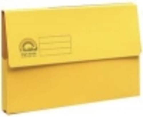 Guildhall Forever Recycled Bright Manilla Wallet Pack of 25 Yellow
