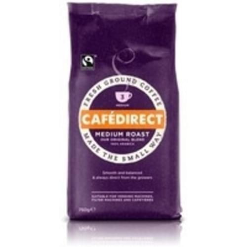Cafe Direct Fairtrade Ground Coffee 750g