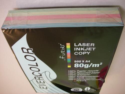 Mixed Colours Recycled 80gsm Copier Paper A4