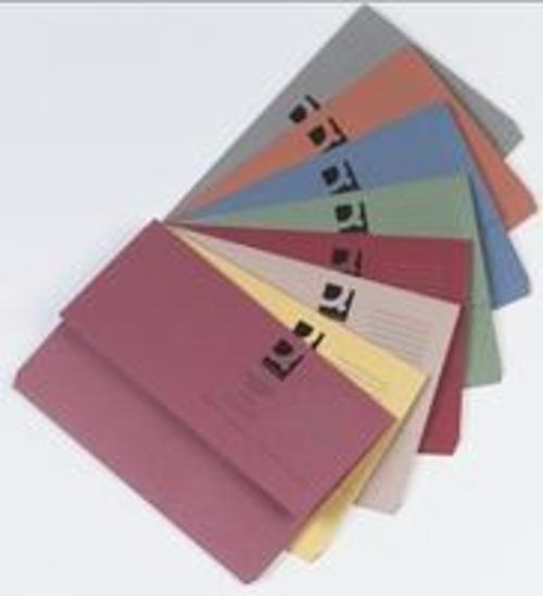 Recycled Economy Coloured Document Wallets x 50