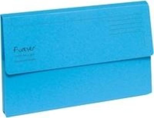 Guildhall Forever Recycled Bright Manilla Wallet Pack of 25 Blue