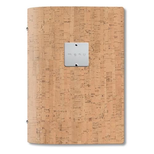 Natural Cork A5 Eco Menu Holder