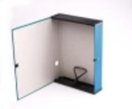 Recycled Box File Blue 5 Pack