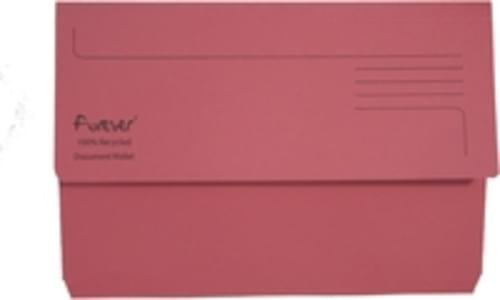 Guildhall Forever Recycled Bright Manilla Wallet Pack of 25 Pink