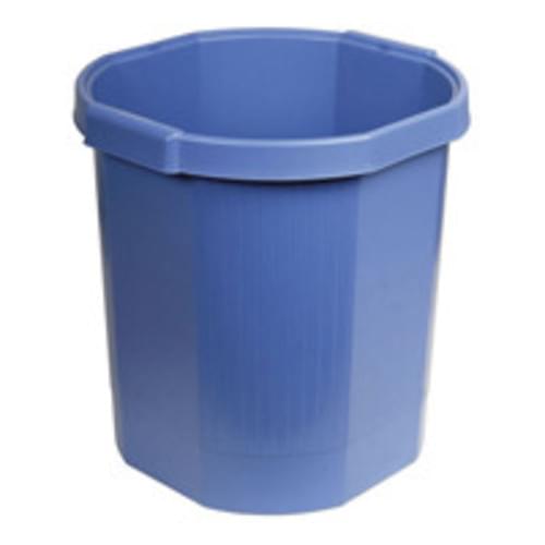 Recycled Plastic Waste Bin Sky Blue