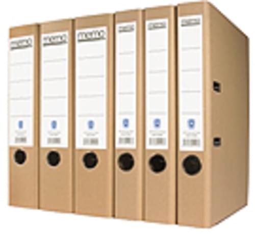 Natural Brown Recycled Slim Lever Arch files A4
