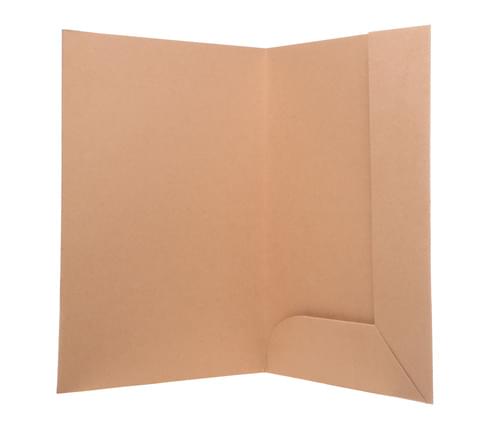 Recycled Tri-Flap Brown Folders pack of 10