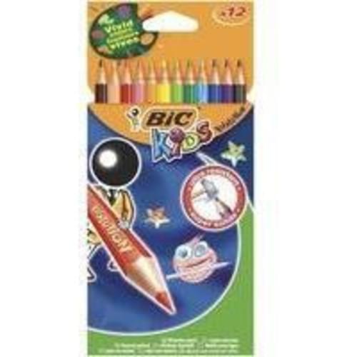 Bic Ecolutions Recycled Plastic Colouring Pencils pack 12