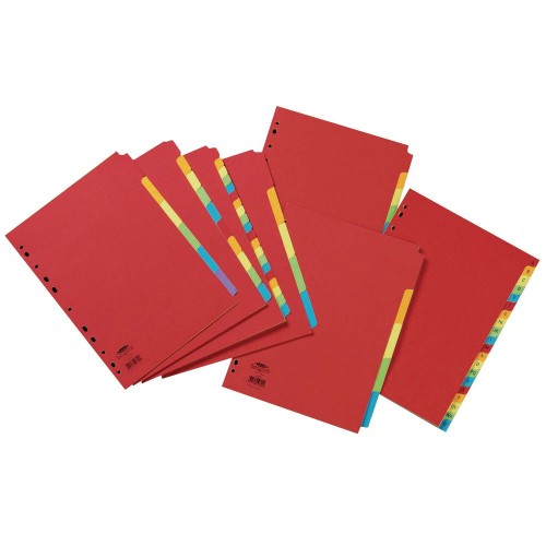Recycled Bright Divider 5 Part Extra Wide Single Set