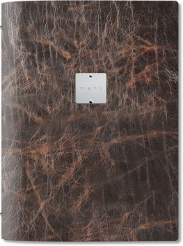 Dag A5 Vintage Recycled Cotton Menu Cover