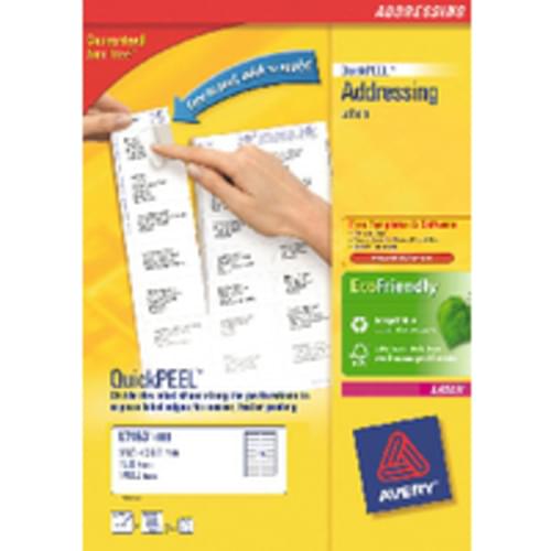 LABELS 21 PER SHEET BOXED 100S L7160 51625