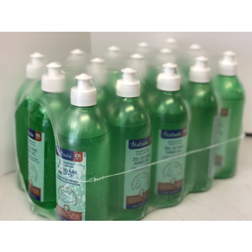 70% Alcohol Hand Sanitising Gel 500ml Pull Top Bottle (15 X 500ML) VALUE PACK. £9.25/Bottle