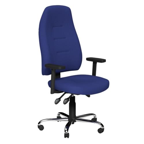 Operators Positura Swivel Chair, Blue