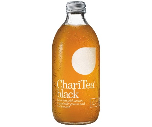 Charitea - Black - 24x330ml Glass PK24