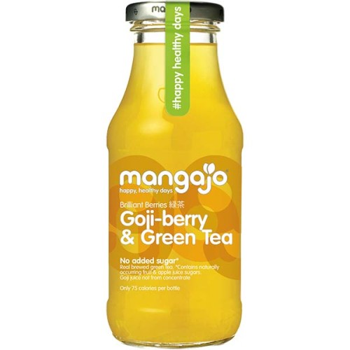 Mangajo - Goji Berry & Green Tea - 12x250ml Glass PK12