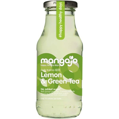 Mangajo - Lemon & Green Tea - 12x250ml Glass PK12