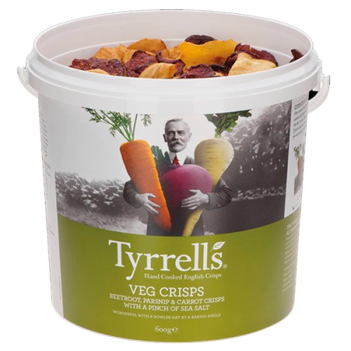 Tyrrells TUB - Mixed Root Vegetables - 1x600g PK1