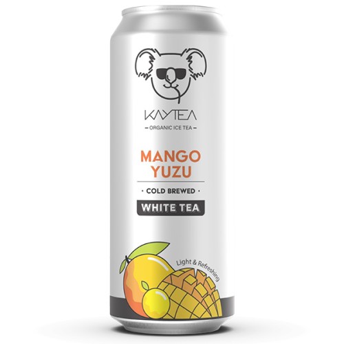 KAYTEA - Cold Brew White Tea - Mango Yuzu - 12x330ml PK12