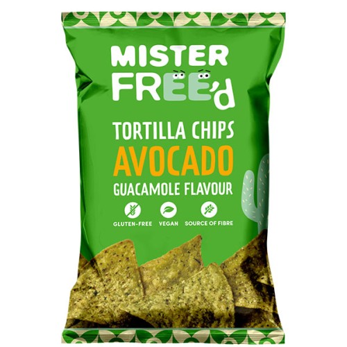 Mister Freed Tortilla Chips - Avocado - 12x40g PK12