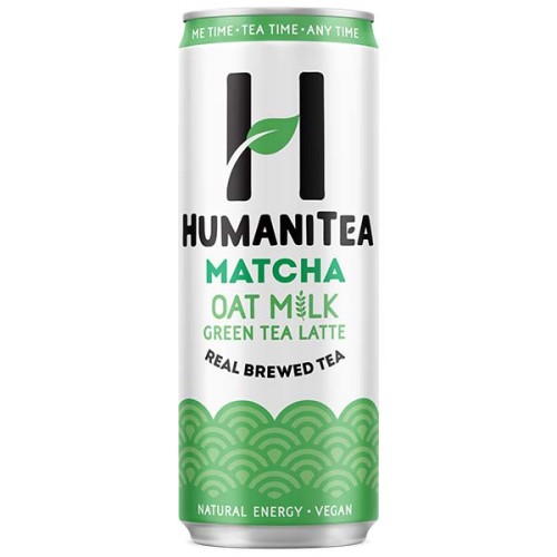 Humani Tea - Matcha Oat Milk Green Tea Latte - 12x250ml PK12