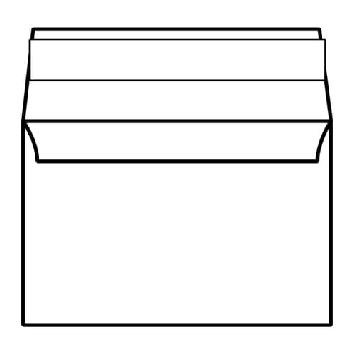 EBB Envelope White Wallet 94X143 100gsm Peel & Seal ENV2168
