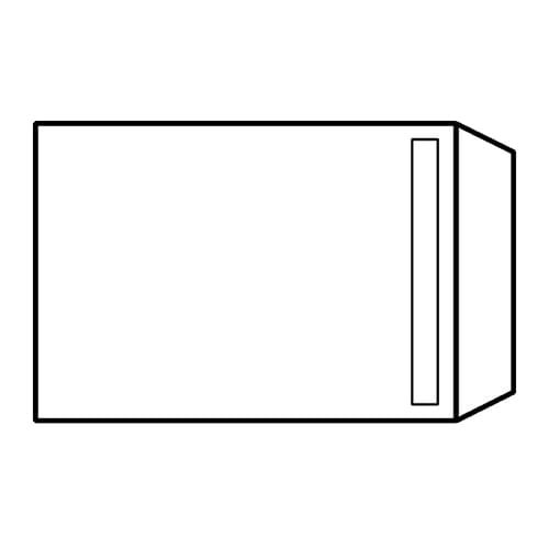 EBB Envelope White C4 Pocket 324X229 100gsm Self Seal