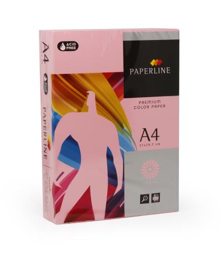 Paperline Color Pink 80gsm A4 - Box of 5 Reams