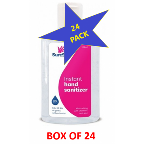 Hand Sanitiser 236ml Box of 24 Bottles