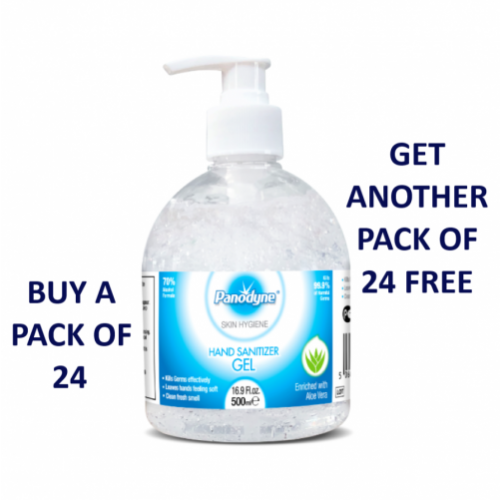 Hand Sanitiser 500ml Pump Bottle (Pack of 24)