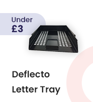 Deflecto Letter Tray