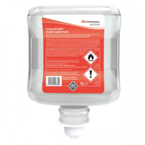 Cutan Complete FOAM Hand Sanitiser Healthcare Cartridge 1 Litre Case of 6