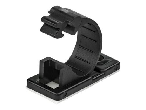 StarTech.com 100 Adhesive Cable Management Clips Black