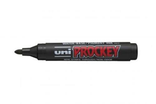uni Prockey Bullet Markers Black [Pack 12]
