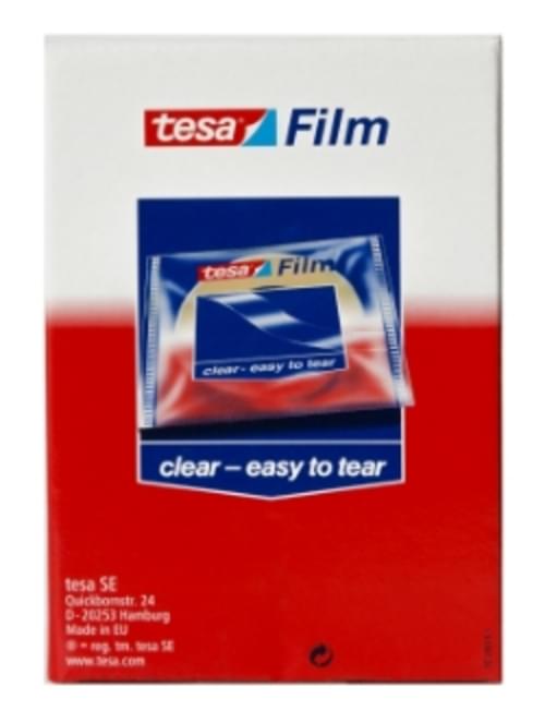 Tesa Clear Tape 25mmx66m [Pack 6]