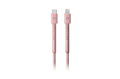 USB-C - Apple Lightning Fabriq cable - 3.0m - Dusty Pink